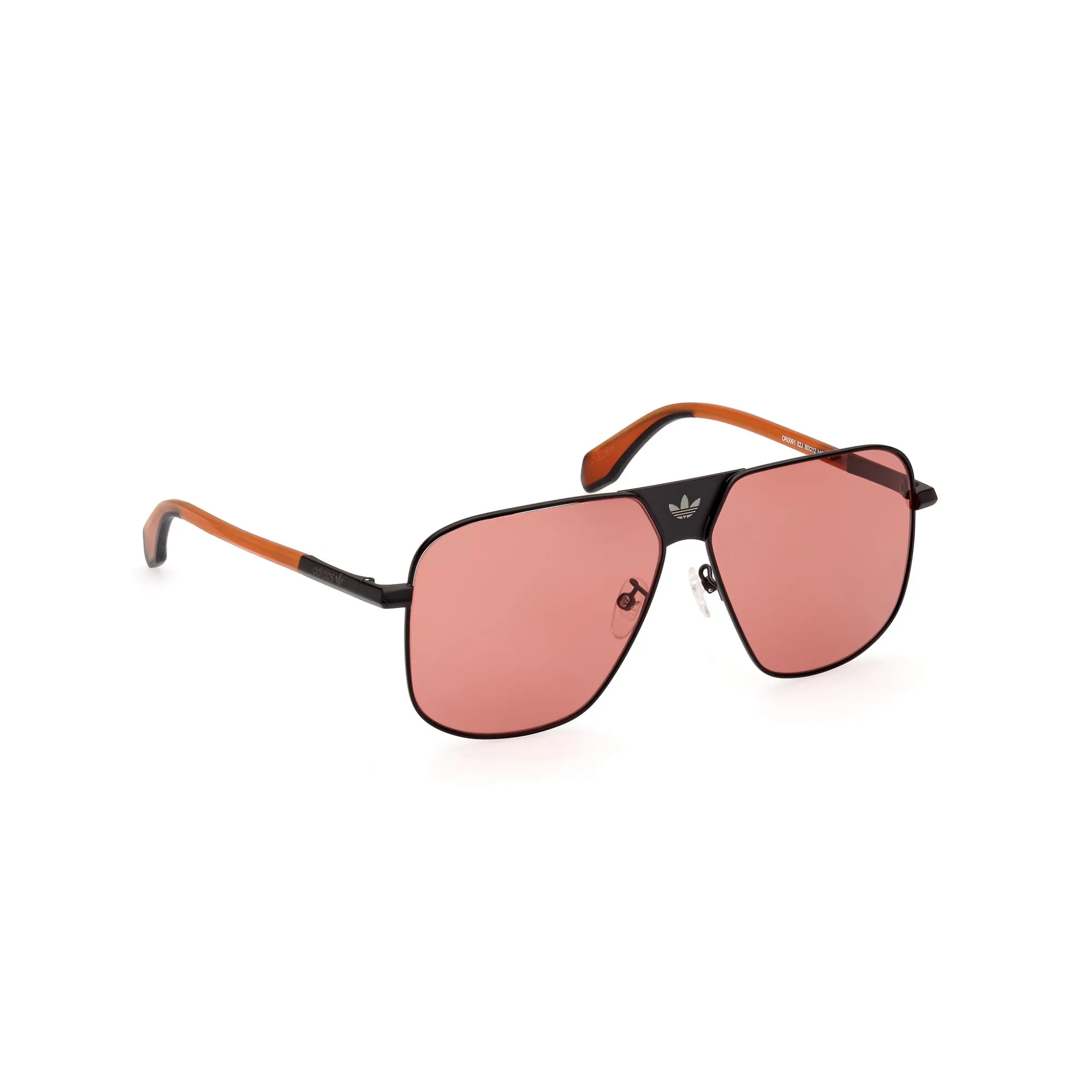   Adidas Originals OR 0091 - 02J  Nero Opaco | Occhiale Da Sole Uomo 