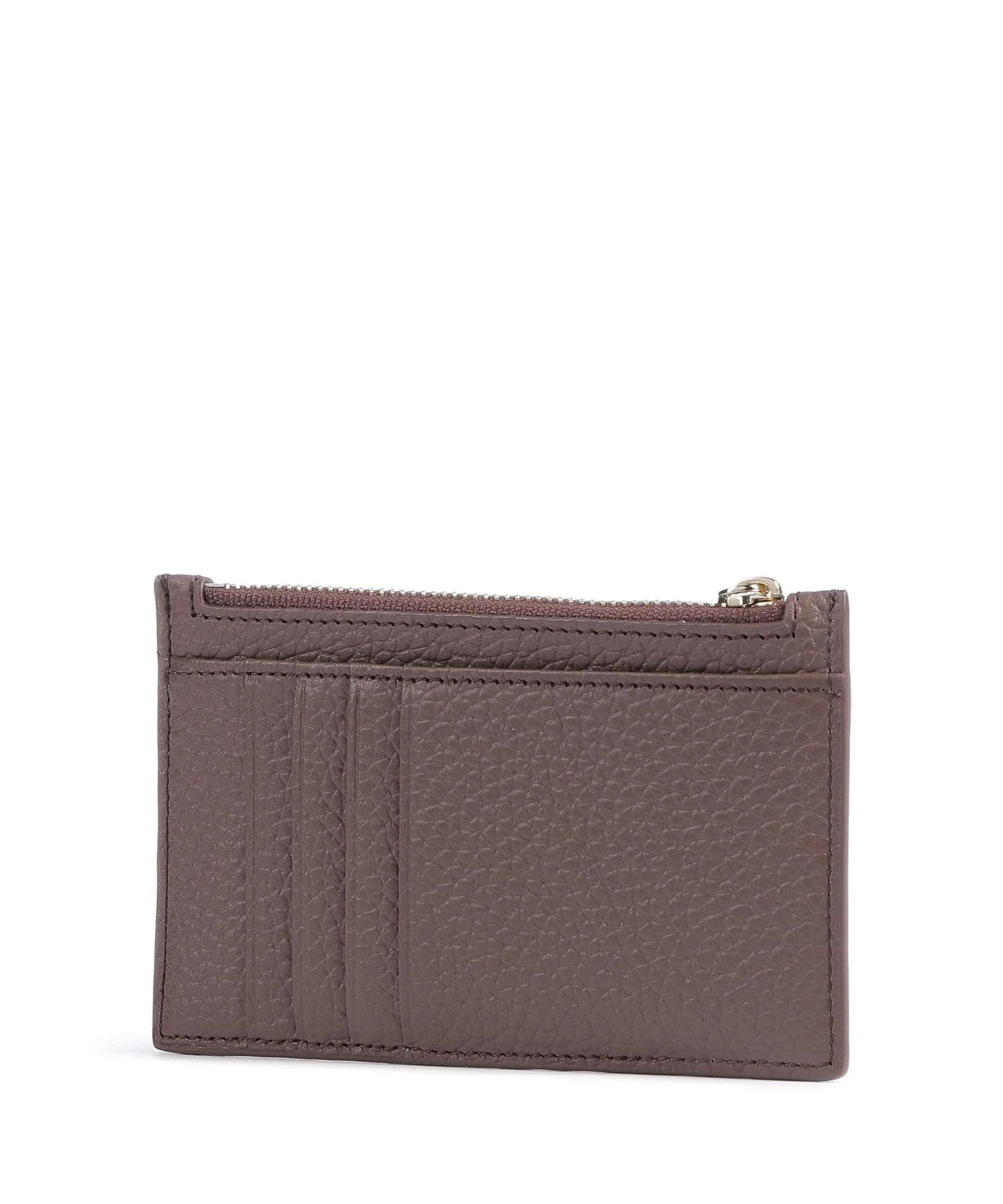  Aigner Ivy Porta carte di credito pelle di vacchetta grana marrone  