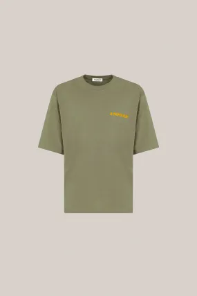Back Logo T-Shirt Sage Green