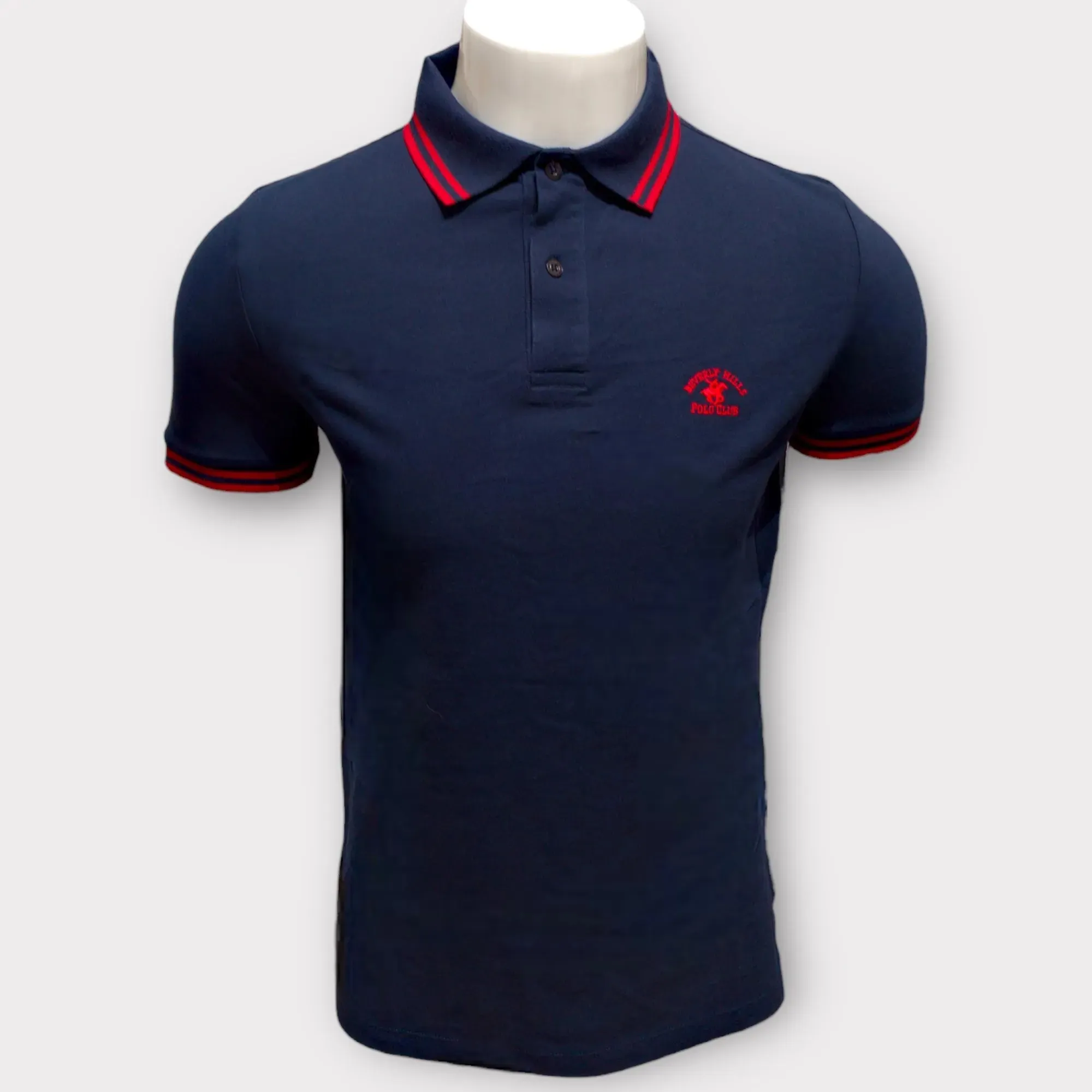 Beverly Hills Polo Club – Polo blu/ rosso