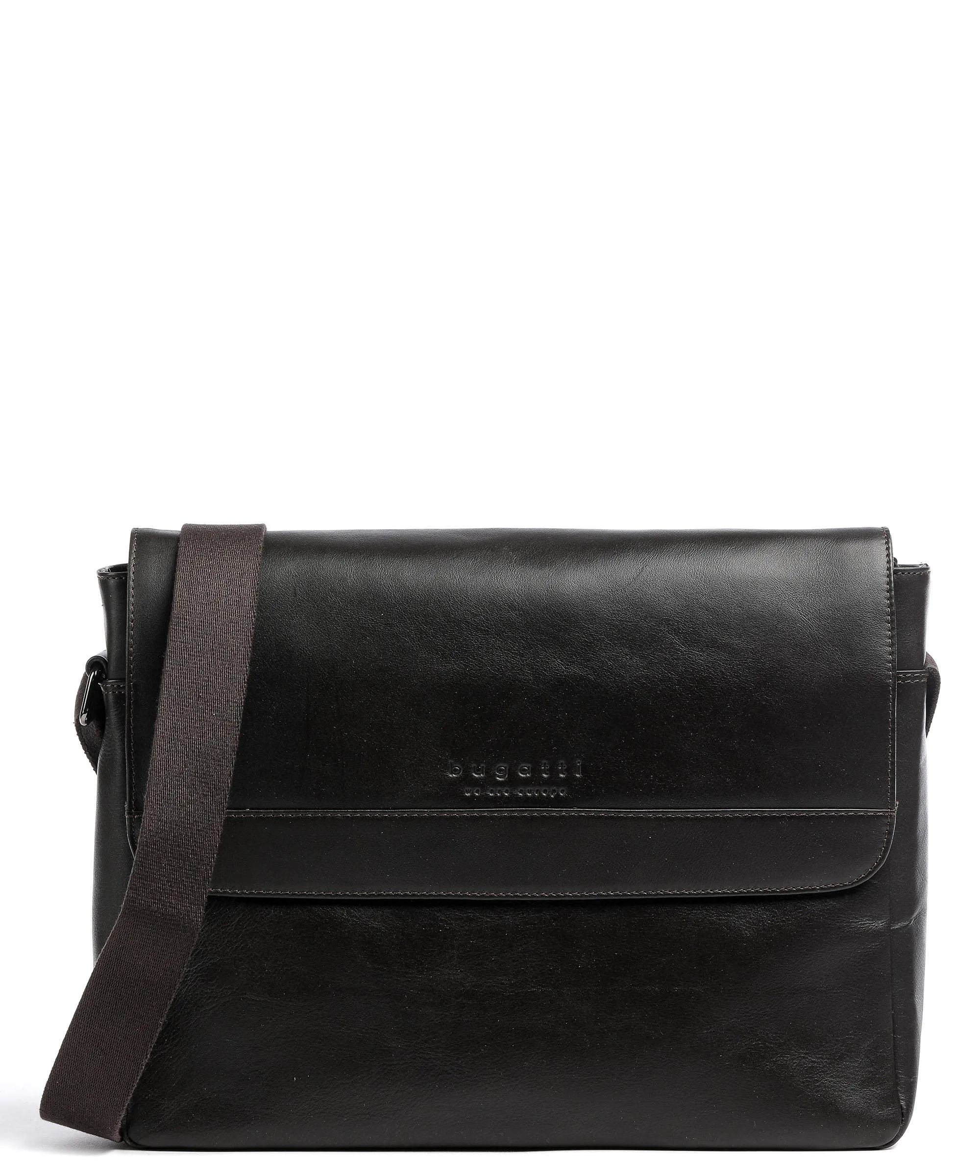  Bugatti Corso Cartella 13″ pelle granulata marrone scuro  