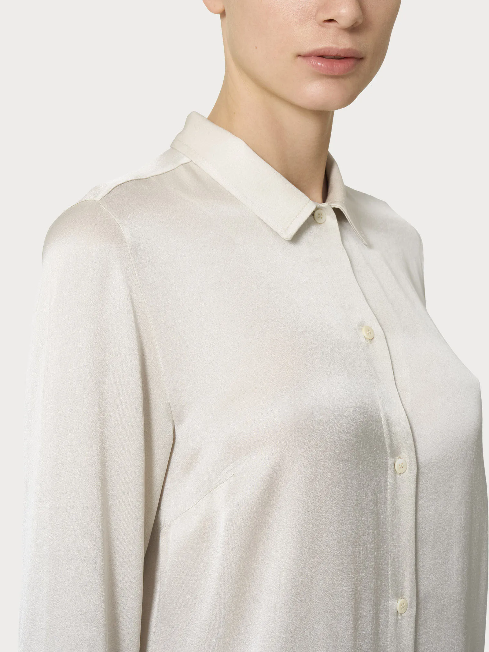 Camicia in EcoSeta - Juniper