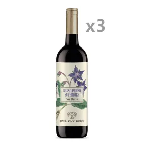 Cocci Grifoni 3 bottiglie - Rosso Piceno DOC Superiore Tenuta San Basso 2021
