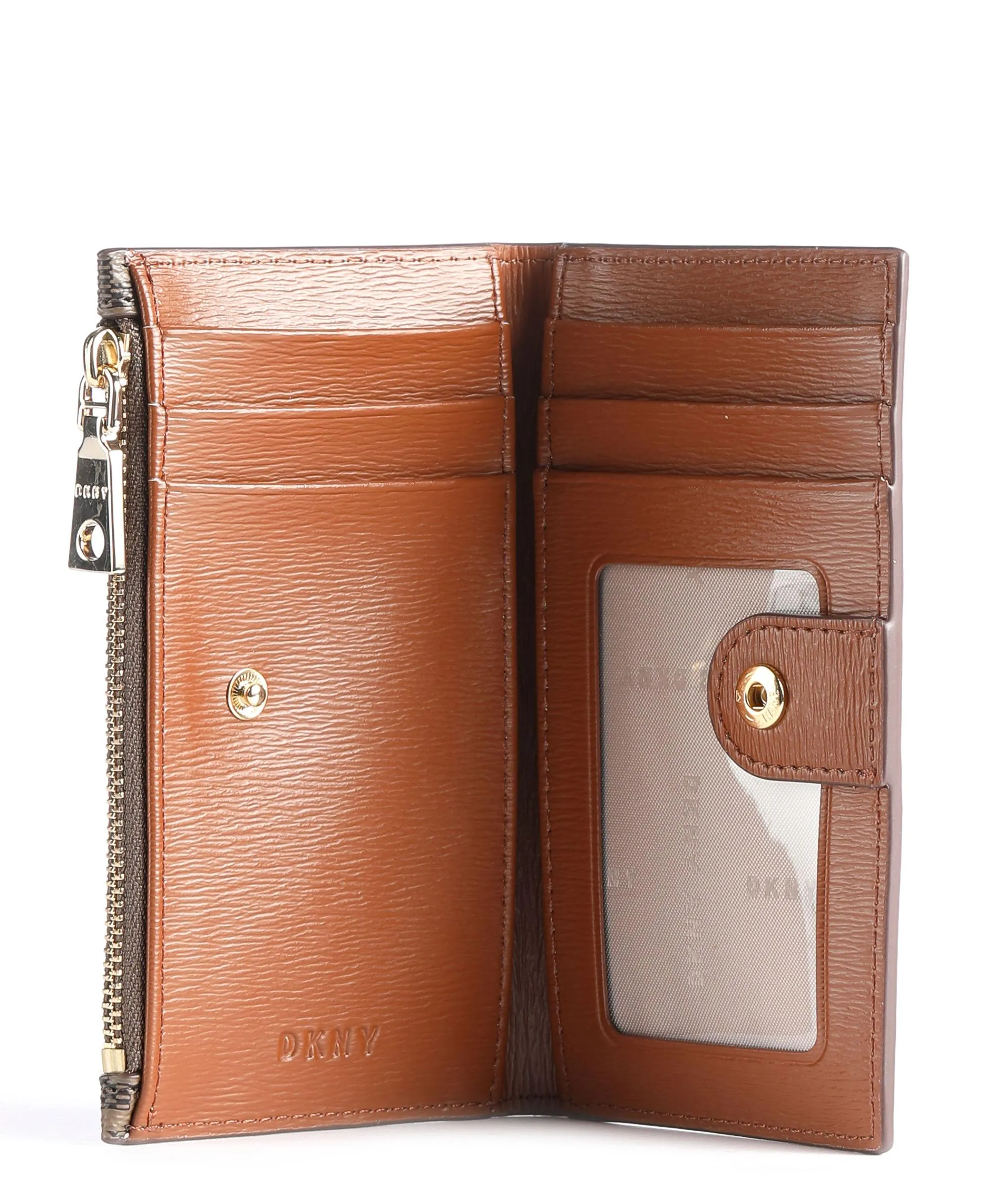  DKNY Bryant Portafoglio pelle sintetica marrone scuro  