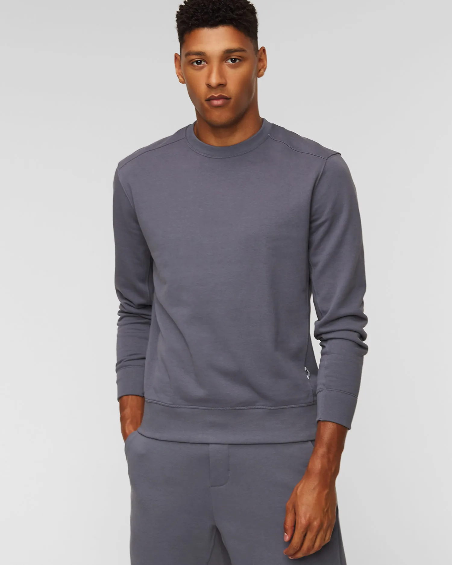 Felpa da uomo ON RUNNING CREW NECK 15300316-dark