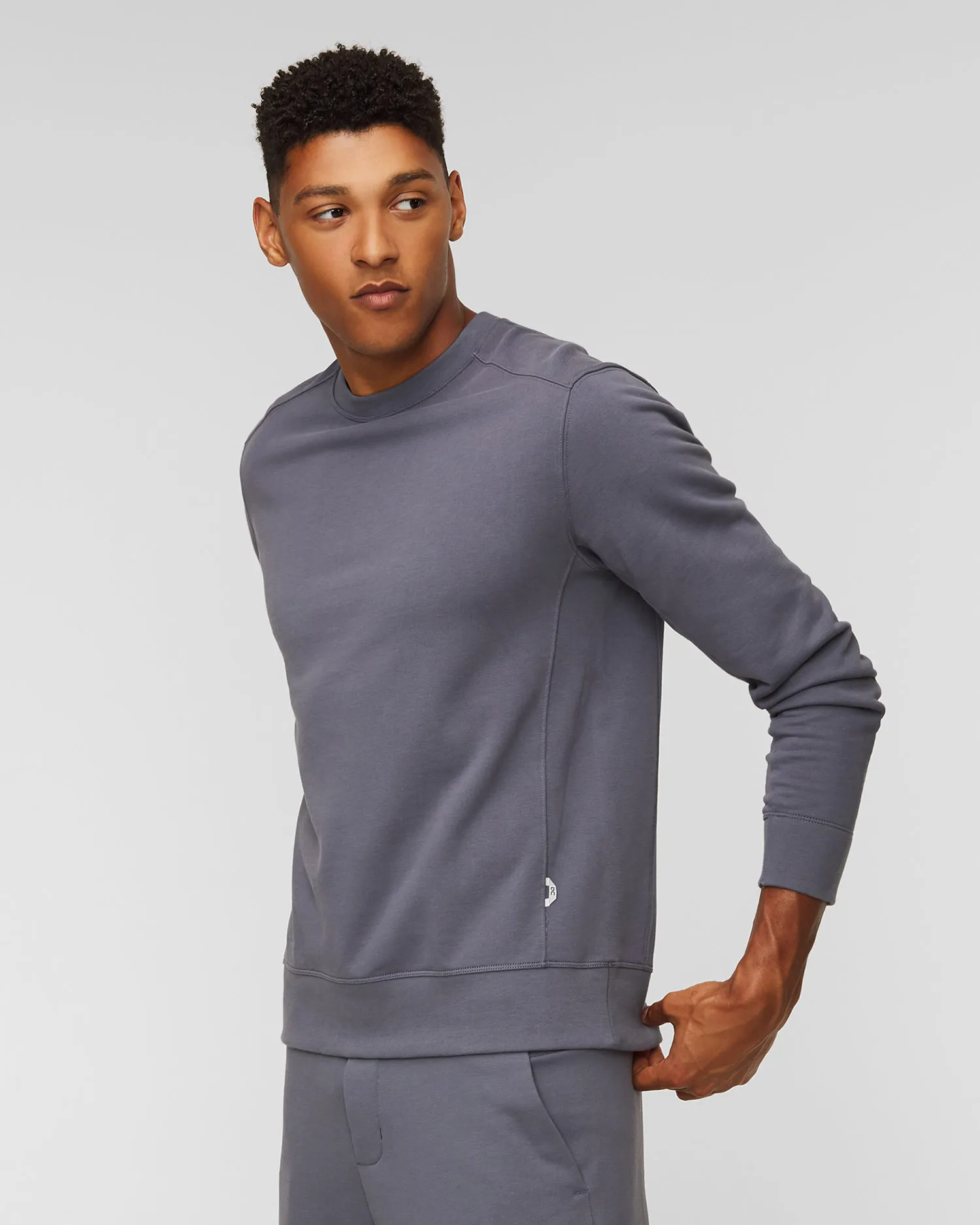 Felpa da uomo ON RUNNING CREW NECK 15300316-dark