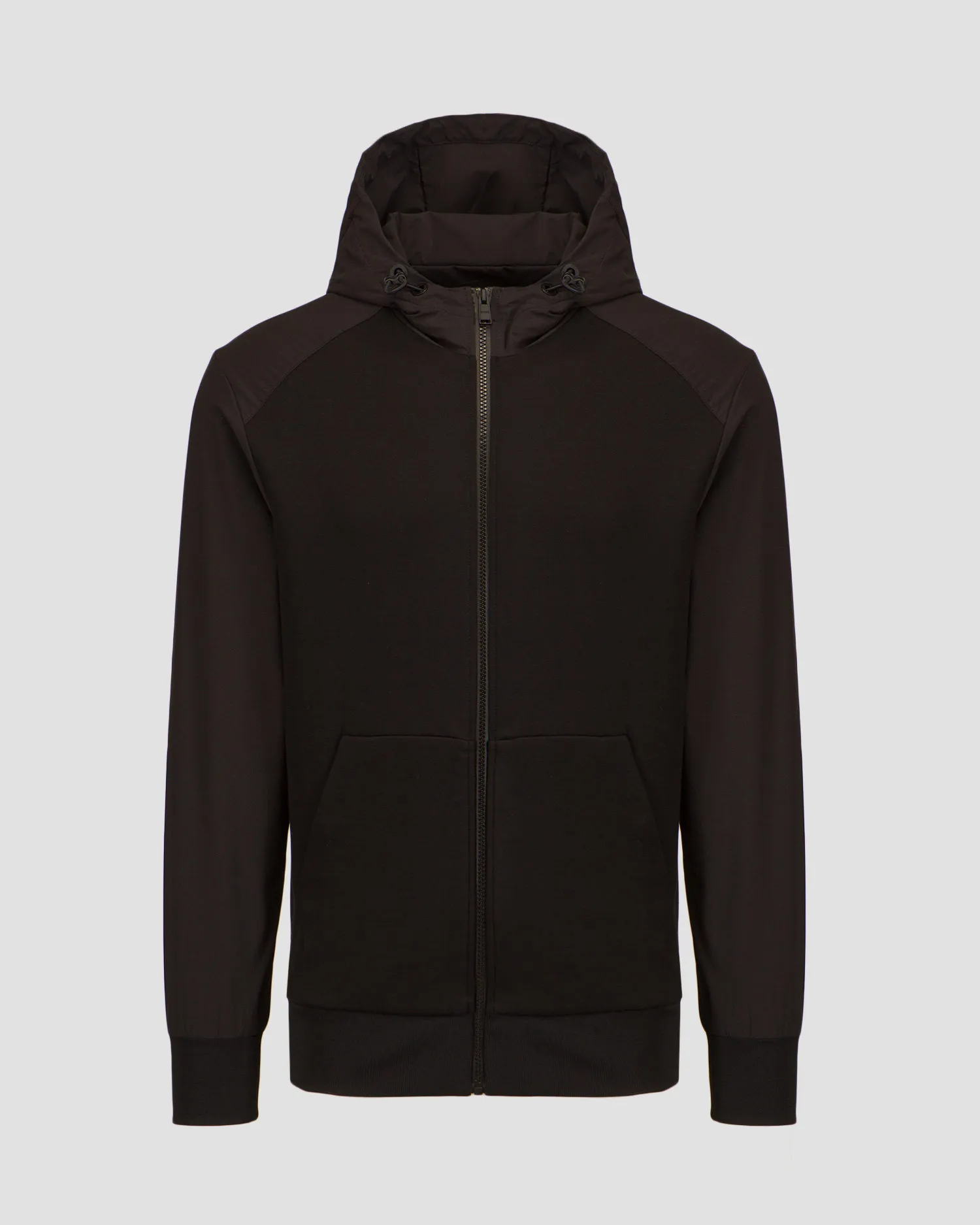 Felpa nera con cerniera da uomo Hugo Boss P-Steele 50506885-1