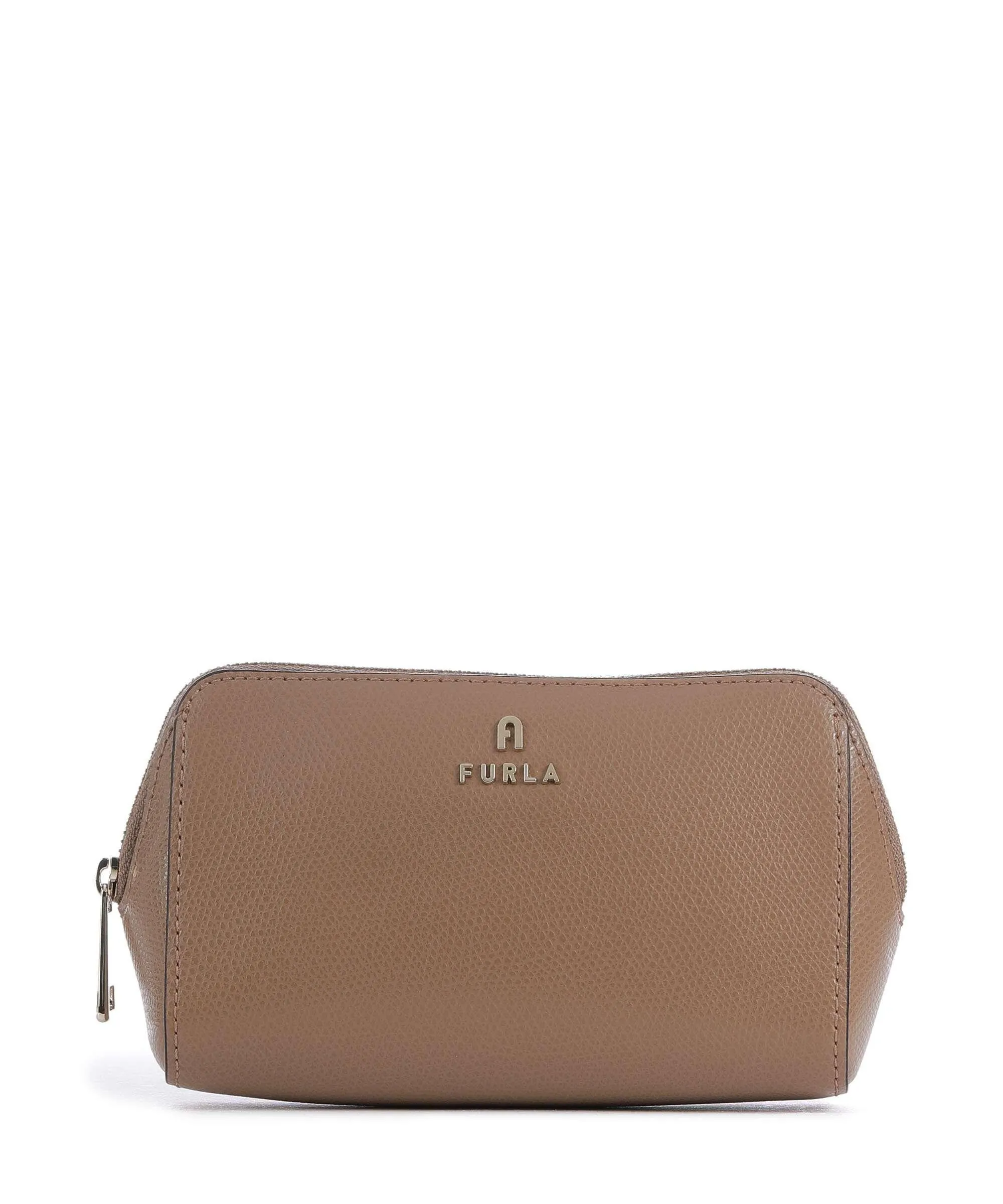  Furla Camelia M Pochette trucchi marrone chiaro 15 cm  
