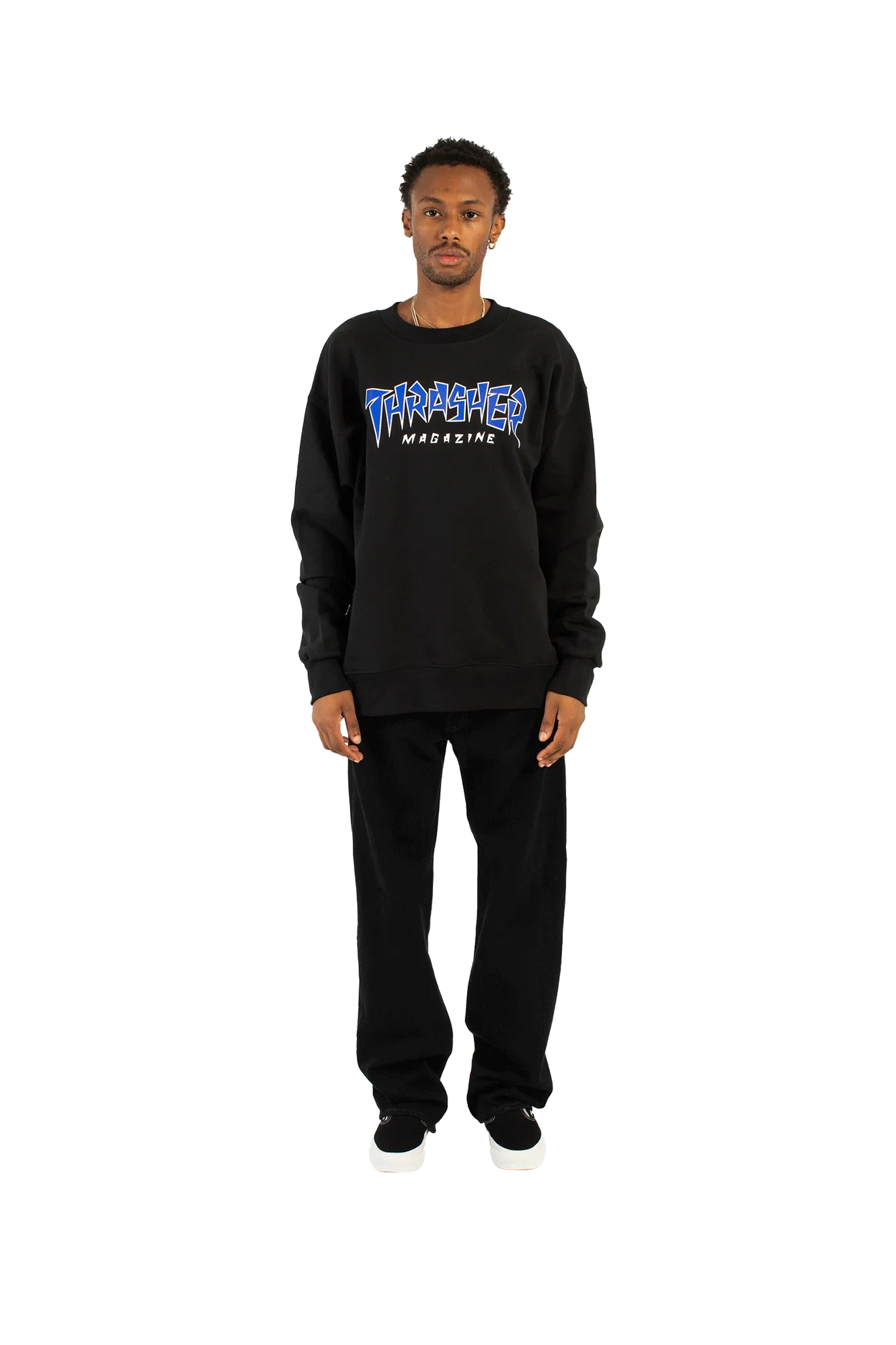 Jagged Logo Crewneck Sweatshirt