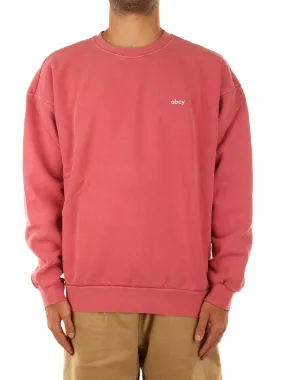 ----------Lowercase Pigment Crew Fleece---------