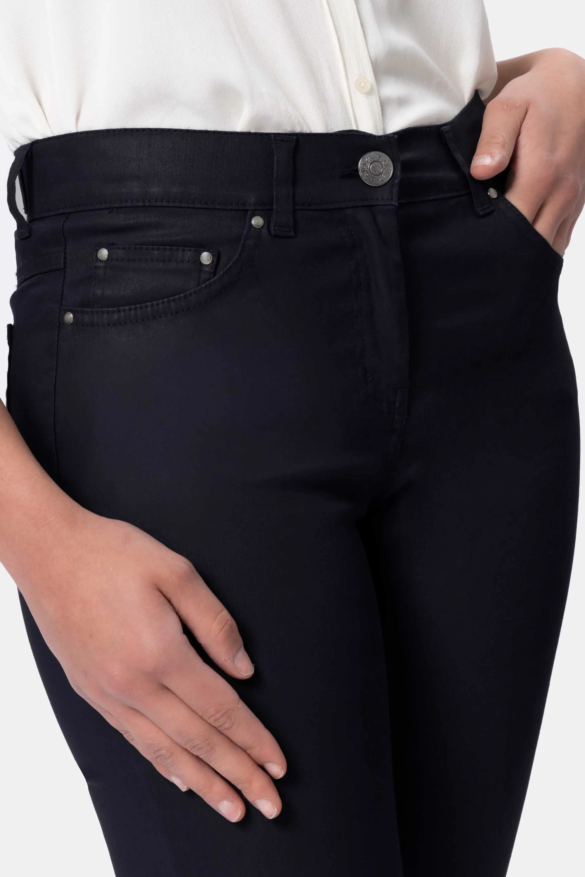 Lucrezia Ep Jeans effetto pelle