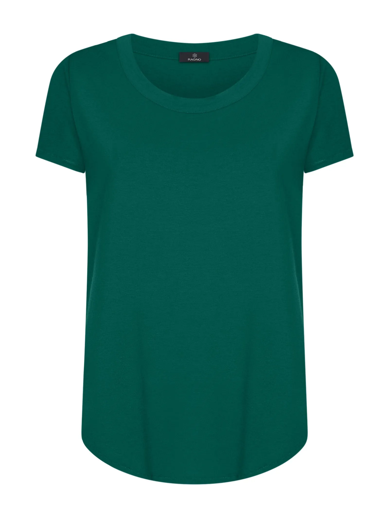 Maglietta a manica corta in Viscosa Summer - Aventurine