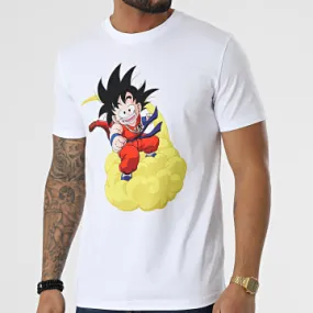 Maglietta bianca Magic Cloud Goku