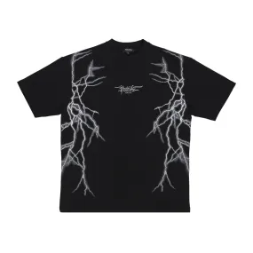 Maglietta Uomo New Lightning Tee Black/grey