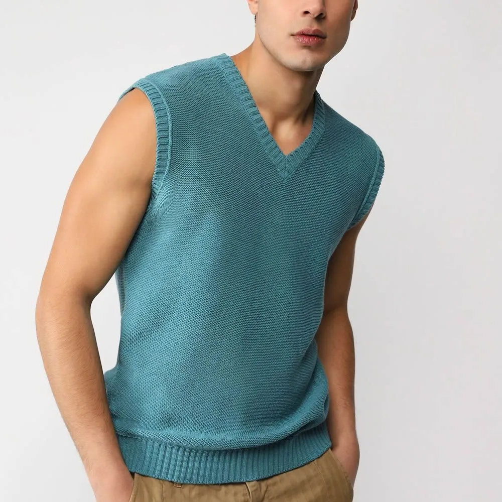 maglioncino smanicato a v m553u465 uomo imperial 