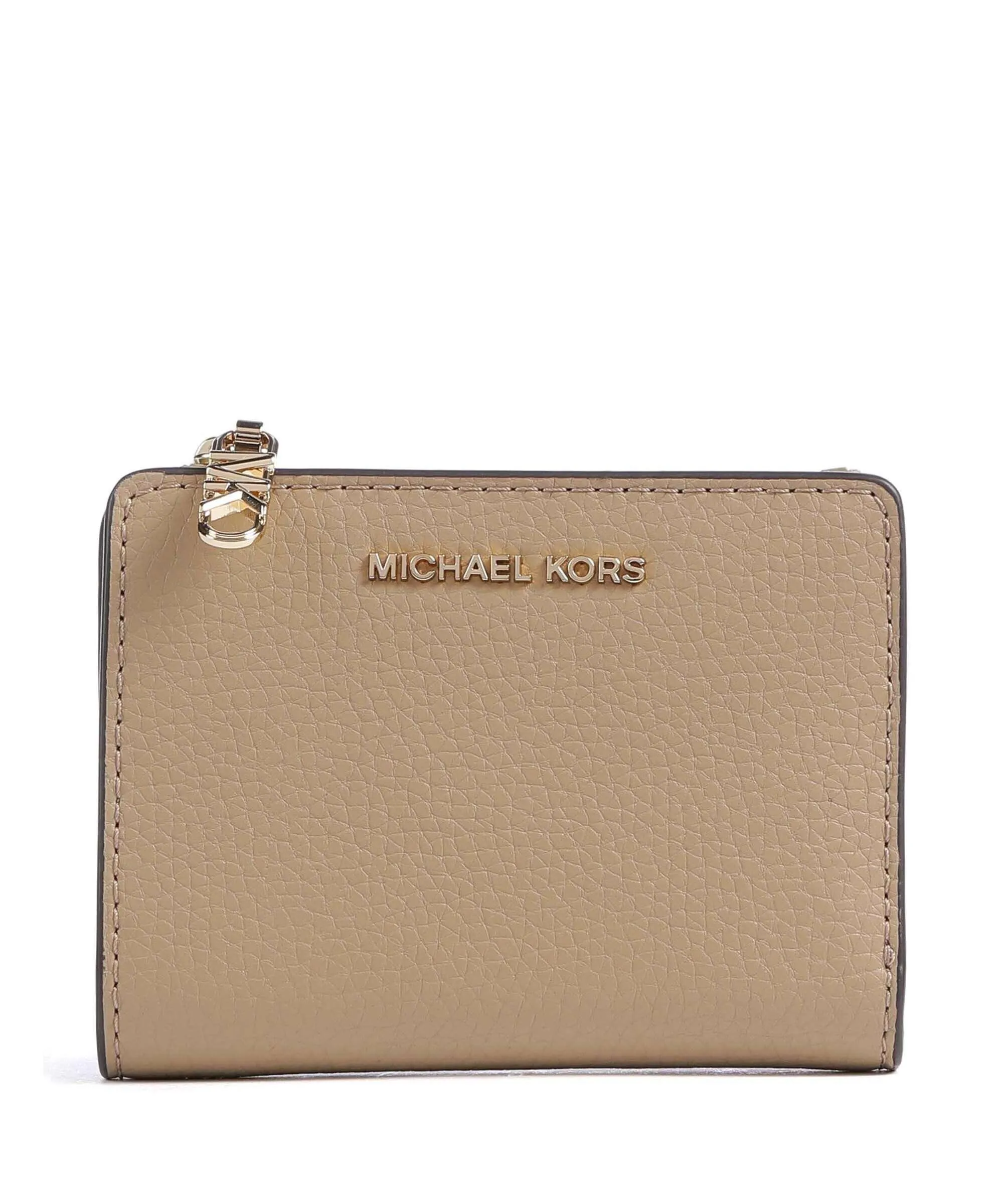  Michael Kors Empire Portafoglio pelle di vacchetta grana marrone chiaro  
