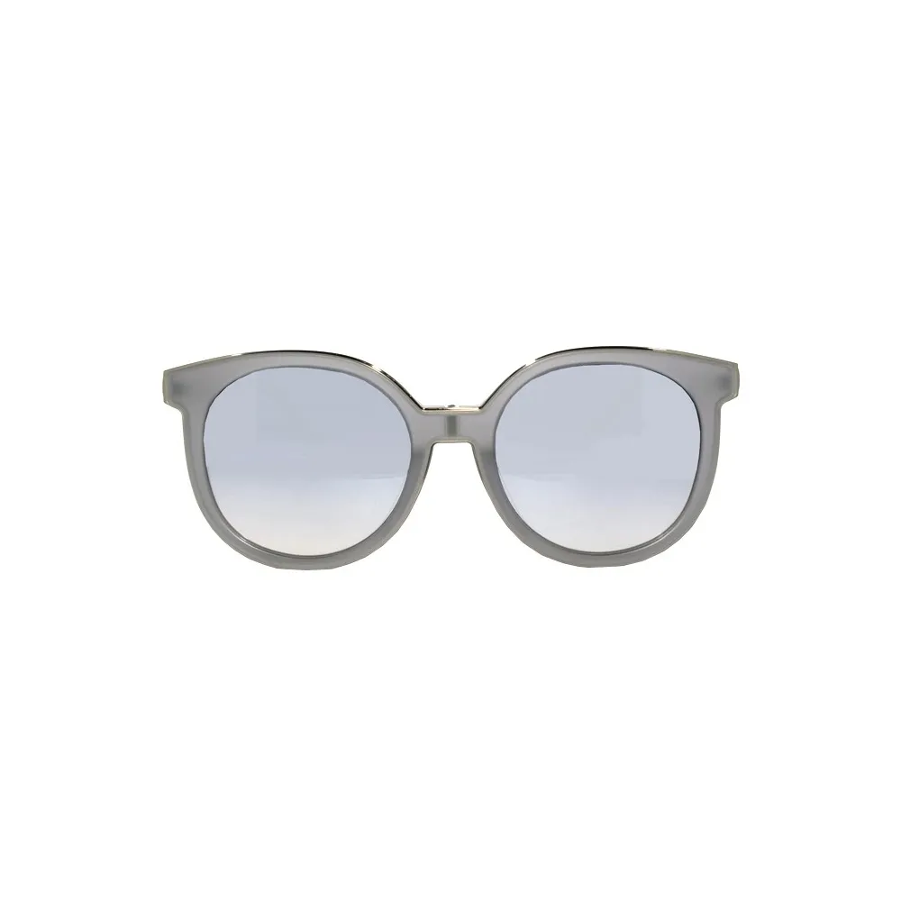 No Logo Eyewear - NOL30151 Sun - Grigio Opaco Semi Trasparente e Canna di Fucile Lucido - Occhiali da Sole