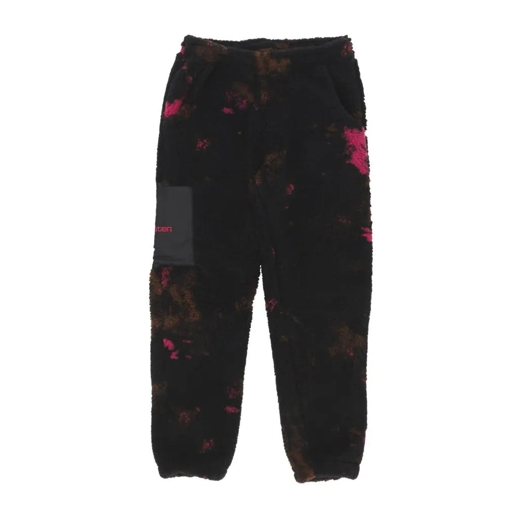 orsetto uomo tie dye fur pant BLACK