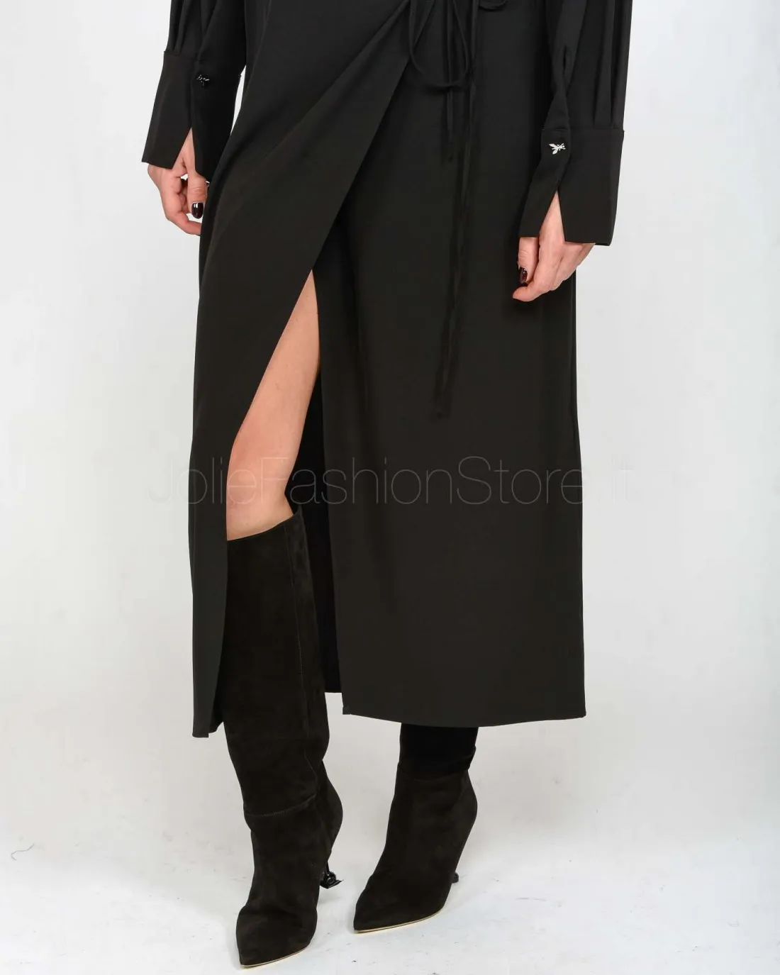 ---------------  ---------------  ---------------  ---------------  --------------Patrizia Pepe Abito Midi Nero------