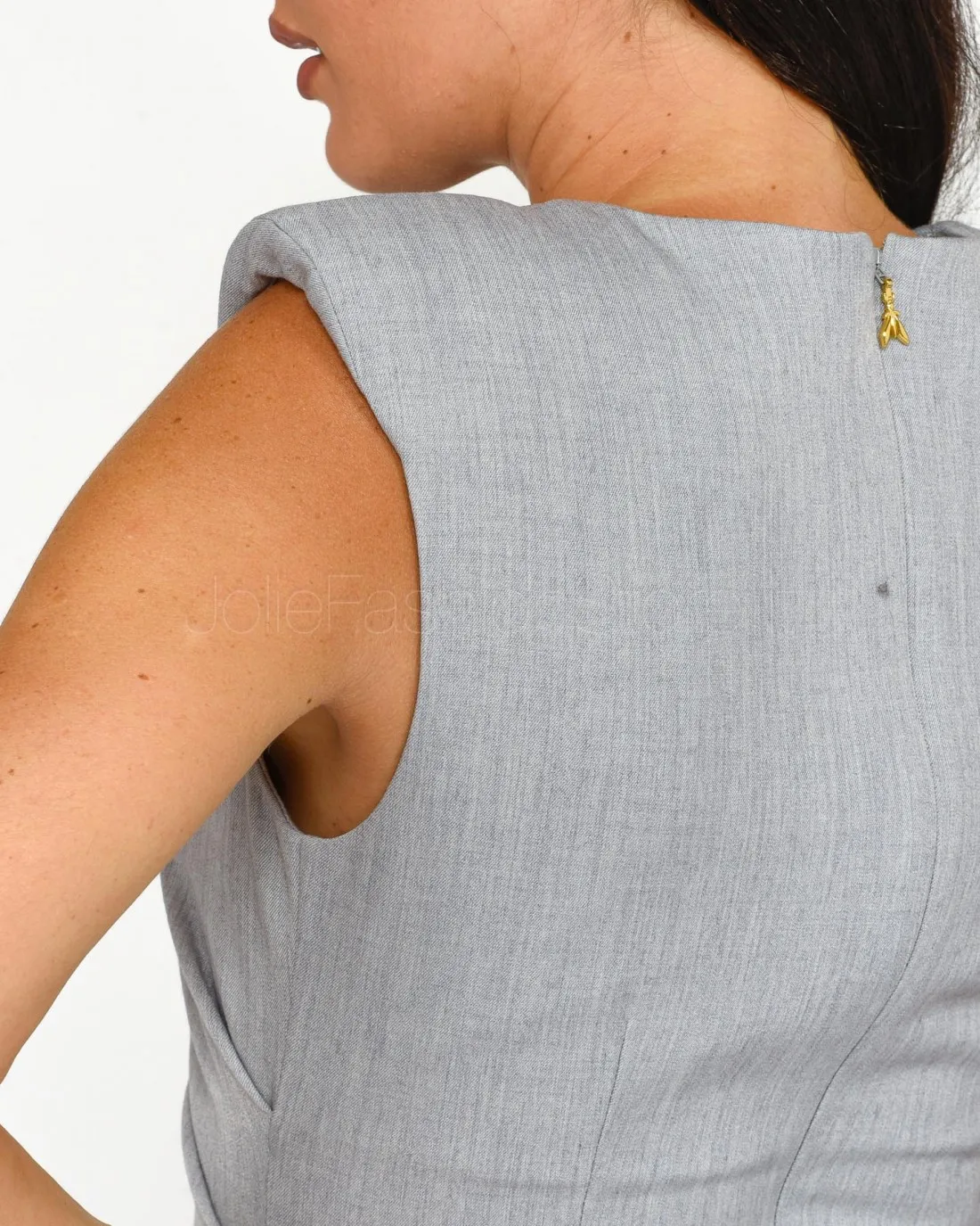 ---------------  ---------------  ---------------  ---------------  --------------Patrizia Pepe DRESS/DRESS Light Gray Mel.-----