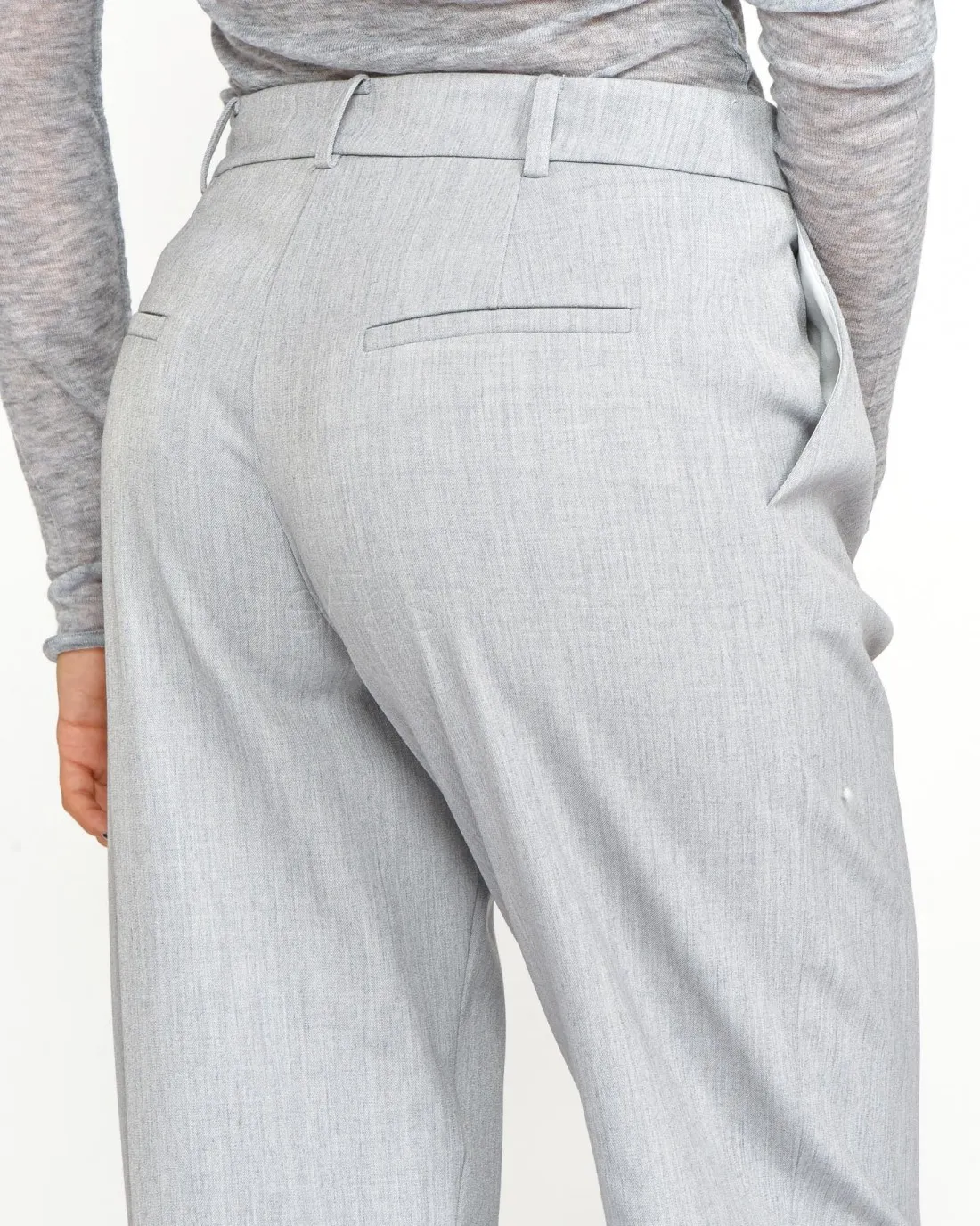 ---------------  ---------------  ---------------  ---------------  --------------Patrizia Pepe PANTS/TROUSERS Light Gray Mel.--