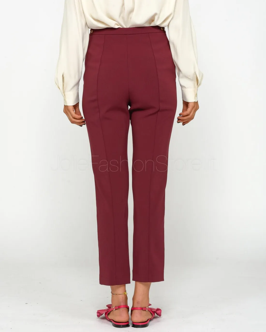 ---------------  ---------------  ---------------  ---------------  --------------Patrizia Pepe PANTS/TROUSERS Plum Elixir------