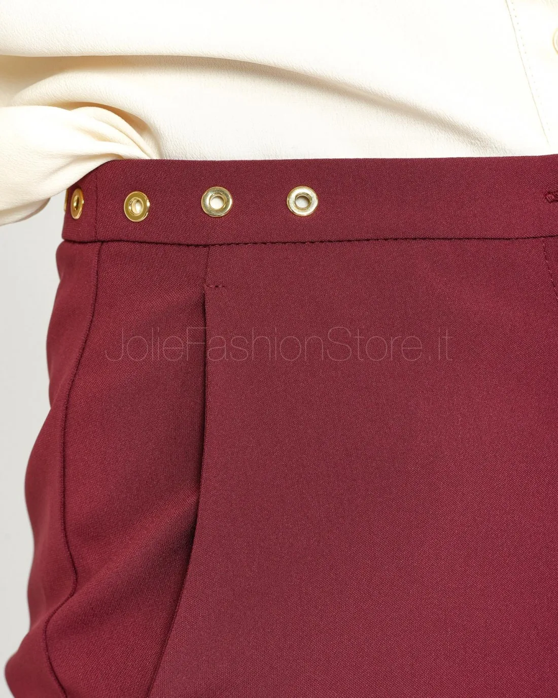 ---------------  ---------------  ---------------  ---------------  --------------Patrizia Pepe PANTS/TROUSERS Plum Elixir------