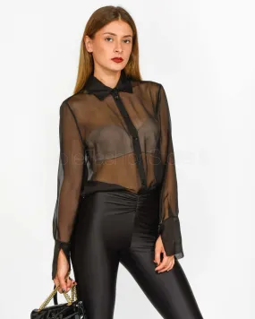 ---------------  ---------------  ---------------  ---------------  --------------Patrizia Pepe SHIRT/SHIRT Black------