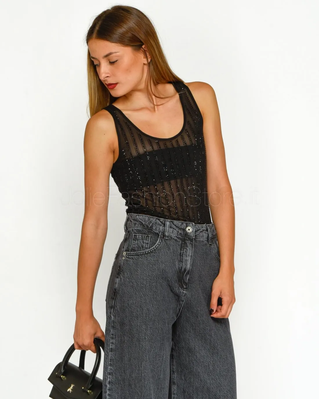 ---------------  ---------------  ---------------  ---------------  --------------Patrizia Pepe SWEATER/TOP GENERIC LOOK Black--
