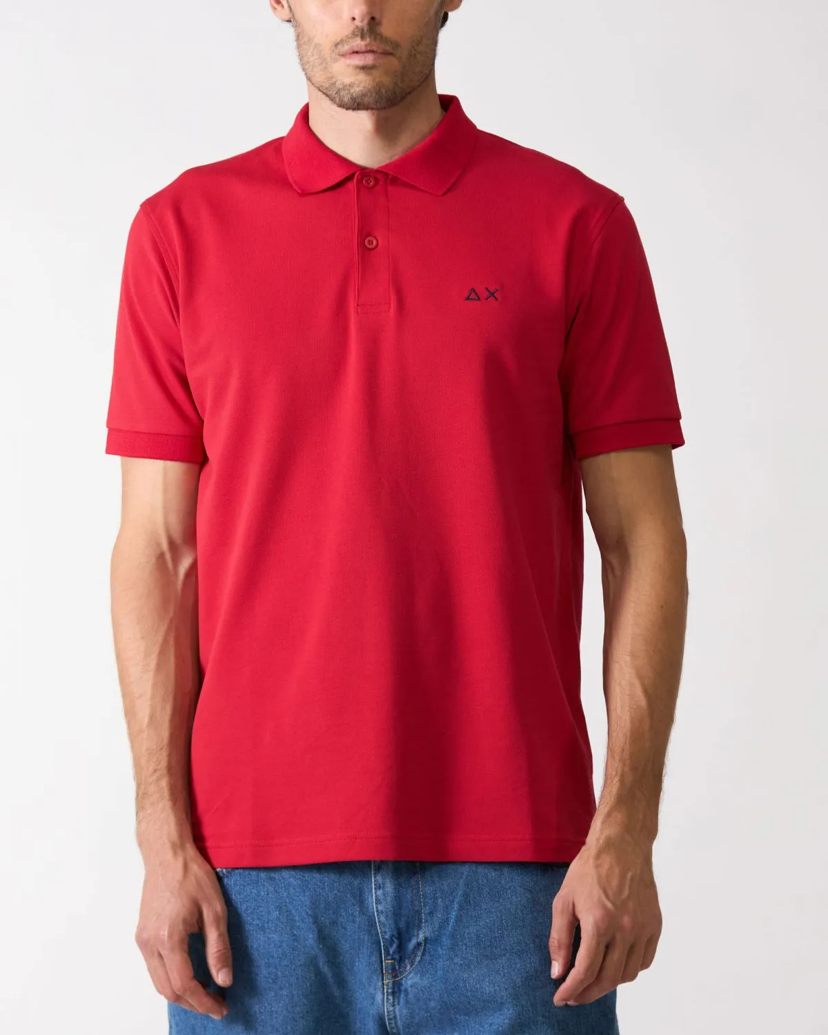 Polo Regular di colore rosso