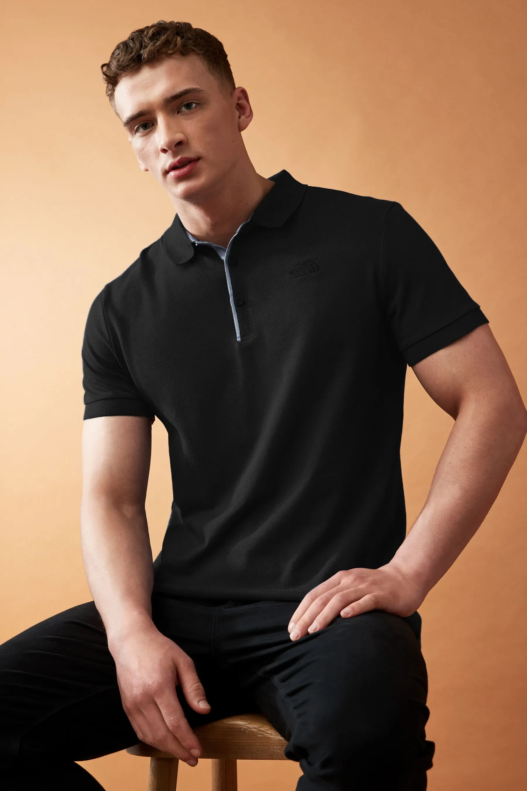 The North Face 100% Cotton Premium Pique Polo Shirt    