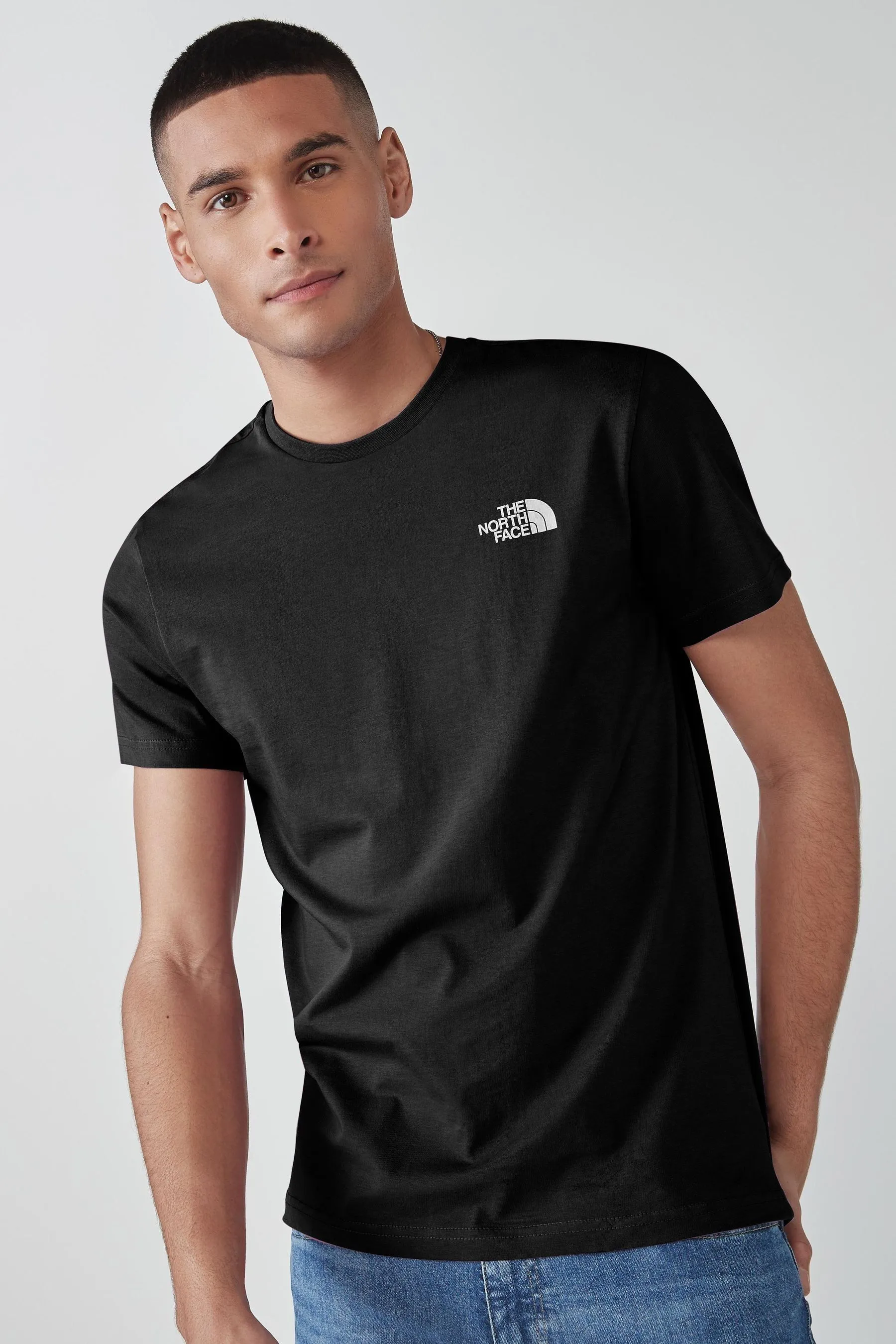 The North Face Mens Simple Dome Short Sleeve 100% Cotton T-Shirt    
