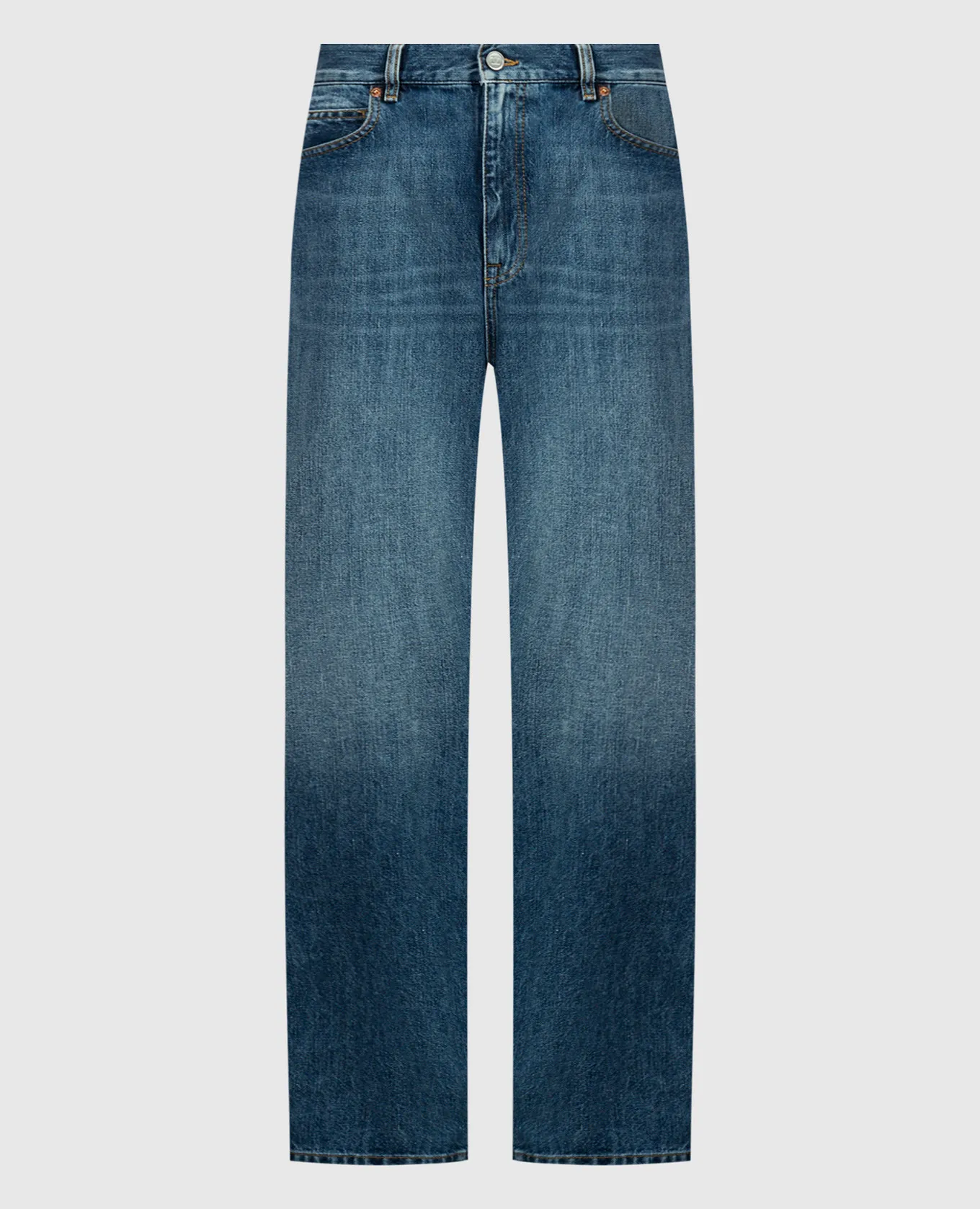 Valentino Jeans blu con patch logo 4B0DD16X8JS