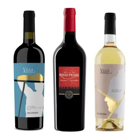 Velenosi 3 bottiglie miste: Lacrima di Morro d'Alba DOC Classico 2020 - Rosso Piceno DOC 2020 - Passerina Marche IGT 2021