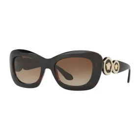 Versace - Occhiale da Sole Versace Medusa 96 Square - Marrone - Occhiali da Sole - Versace Eyewear