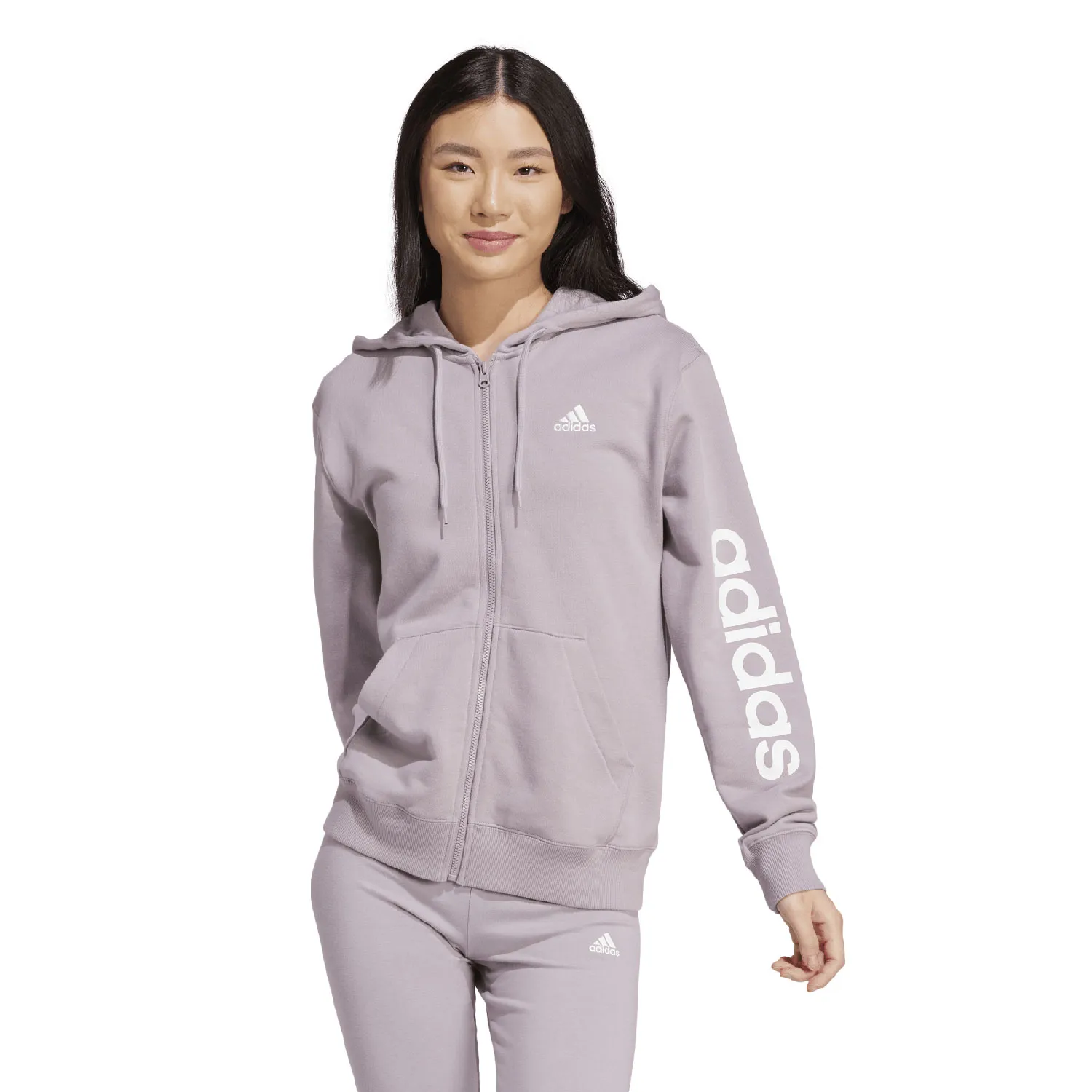 W LIN FT FZ HOODIE